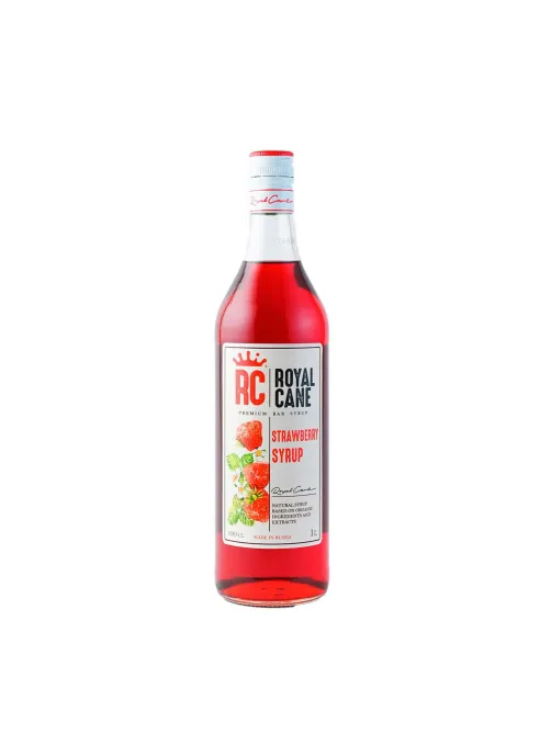 Сироп Royal Cane Клубника, стекло, 1л