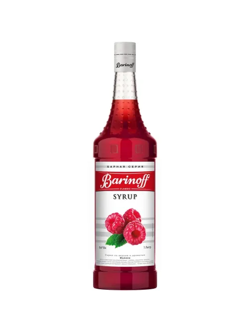 Сироп Barinoff малина, 1л 6шт/уп