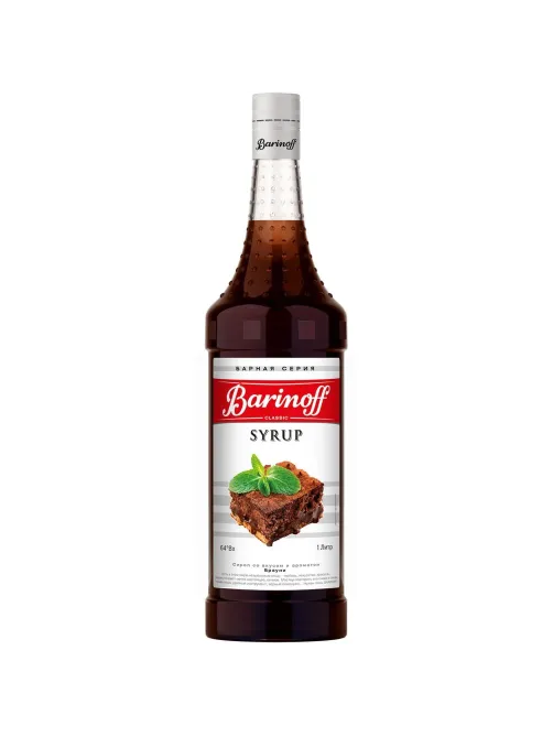 Сироп Barinoff брауни, 1л 6шт/уп