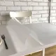 Скатерть на стол гиб.стекло Dekorelle 100х60см рифленая толщ 0,8мм прозрач