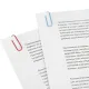 Скрепки Attache с полимерным покрытием,33 мм,разноцветные, 50 шт/уп
