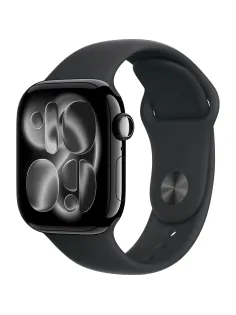 Смарт-часы Apple Watch Series 11 GPS 42mm M/L (Черный глянец) [MEQU4X/A