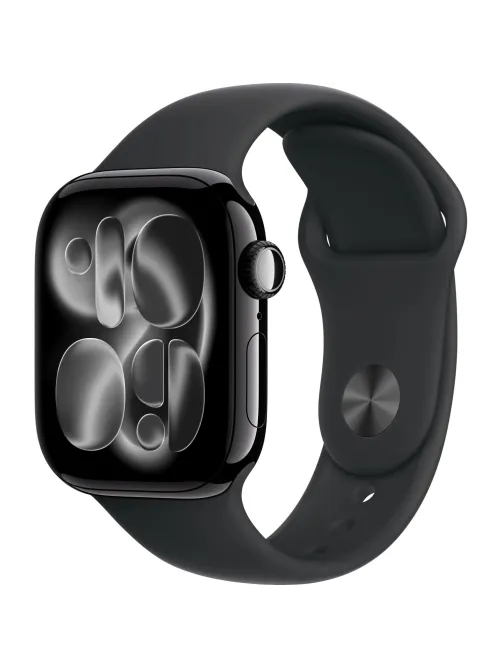 Смарт-часы Apple Watch Series 11 GPS 42mm M/L (Черный глянец) [MEQU4X/A