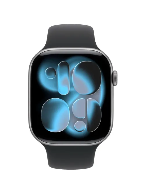 Смарт-часы Apple Watch Series 11 GPS 46mm M/L (Космический серый)[MEV44X/A