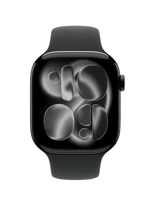Смарт-часы Apple Watch Series 11 GPS 46mm S/M черный глян. (MEUW4X/A)