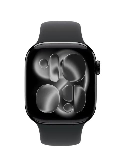Смарт-часы Apple Watch Series 11 GPS 42mm M/L (Черный глянец) [MEQU4X/A