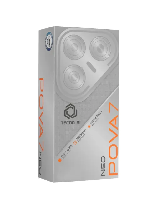 Смартфон Tecno Pova 7 Neo 128Gb 8Gb Magic Silver