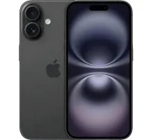 Смартфон Apple iPhone 16 A3287 256Gb черный(MYEE3HN/A)