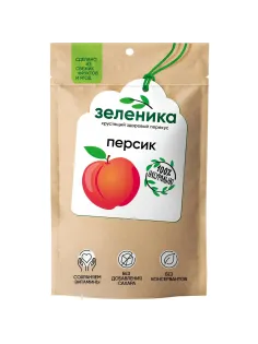 Персик Зеленика Здоровый фруктовый перекус 20 г