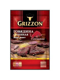 Снеки Говядина сушеная Grizzon, 36г