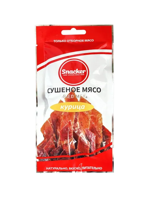 Снеки Курица сушеная Snacker, 50г