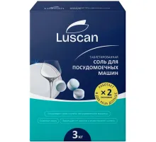 Соль для посудомоечных машин Luscan таблетированная 3кг