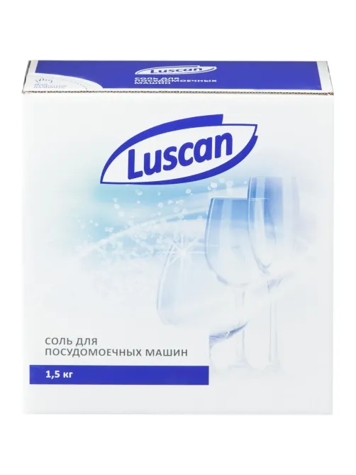 Соль для посудомоечных машин Luscan 1,5кг