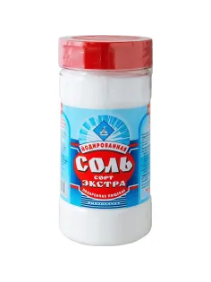 Соль экстра йодированная  500гр