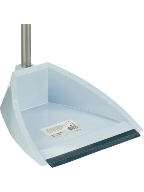Совок с ручкой Vileda Professional серо-голубой 146349