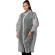 Халат н/с процед, рук.рез, 4кн, XXXL(60-62), пл 20, бел, Комус  10шт/уп