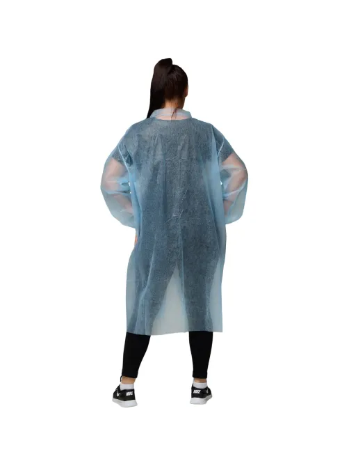Халат н/с процед, рук.рез, лип, XXXL(60-62), пл 20, гол, Комус  10шт/уп
