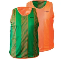 Манишка TORRES двухсторонняя, TR11949O/G, р.Junior, оранж-зел
