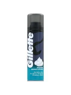 Пена для бритья GILLETTE Sensitive Skin для чувствительной кожи 200мл