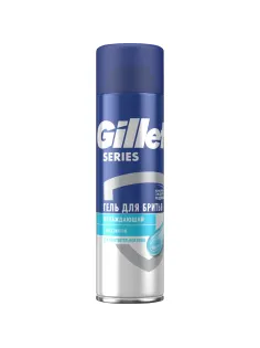 Гель для бритья GILLETTE TGS Для чувствительной кожи_Охлаждающий  200 мл