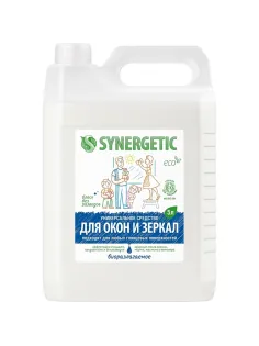 Средство для стекол и зеркал Synergetic 5л