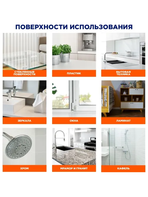 Средство для стекол и зеркал МИСТЕР МУСКУЛ с нашат.спиртом курок,530 мл