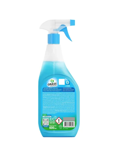 Средство для стекол и зеркал Grass Clean Glass голубая лагуна 600мл