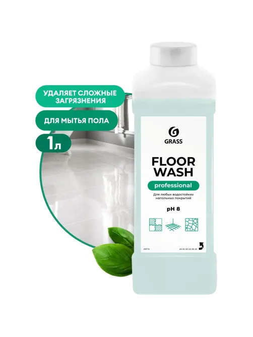 Профхим универсал д/пола и поверх нейтрал конц Grass/Floor Wash, 1л