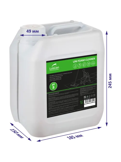 Профхим универсал нейтрал д/поверхн и пола Luscan Prof/UNI Foam Cleaner, 5л