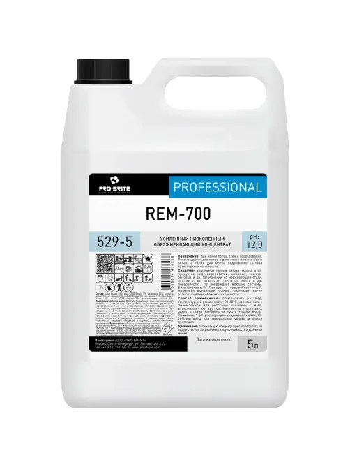 Профхим д/машин мойки щел конц. от нефт. загрязн Pro-Brite/Rem700,5л