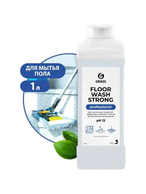 Профхим д/машин мойки щел от сильных загрязн Grass/Floor Wash Strong,1л
