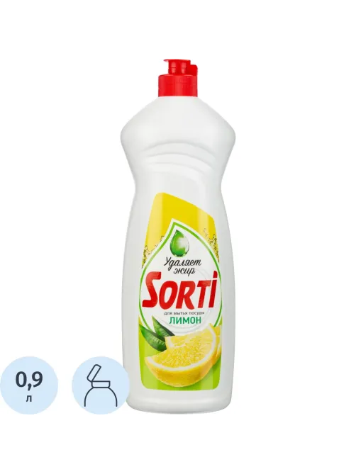 Средство для мытья посуды Sorti Лимон 900гр