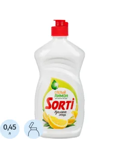 Средство для мытья посуды SORTI Лимон 450г