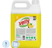 Средство для мытья посуды Velly 5л Лимон_
