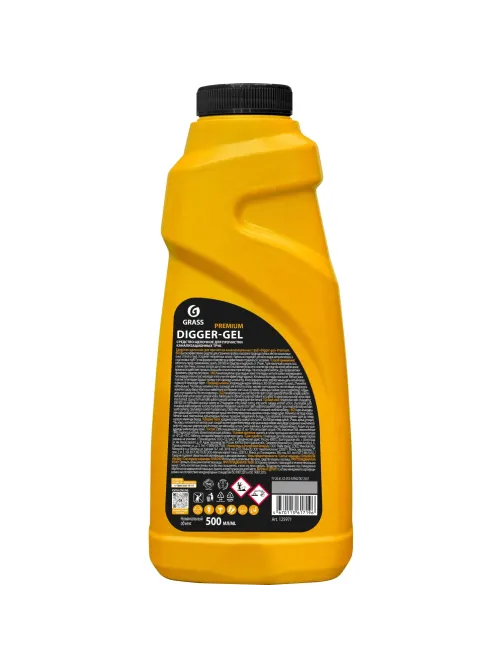 Средство для прочистки канализационных труб DIGGER-GEL Premium 500 мл