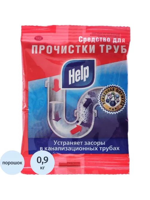 Средство для прочистки труб HELP саше 90гр