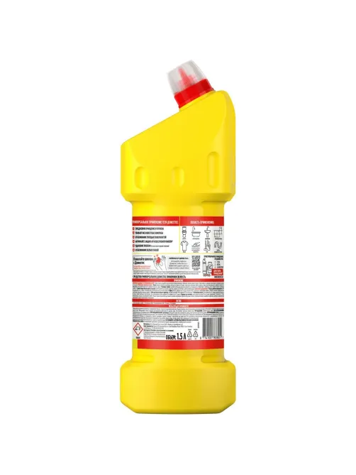 Средство для сантехники универс. DOMESTOS ЛИМОН.СВЕЖЕСТЬ 1,5 л_1063833_Алрс