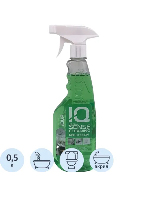 Средство для сантехники IQUP UNIKITCHEN д/ванн, душ/каб 0,5л триг