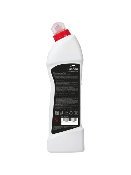 Профхим сантех кисл гель д/очист. фаянса Luscan Prof/Acid Orange GEL, 0,75л