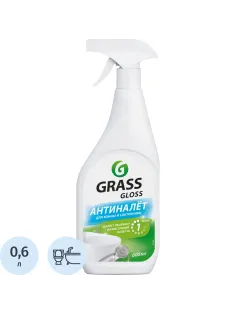 Средство для сантехники Grass Gloss Gel от налета и ржавч акр 0,6л_т/р