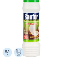 Средство для сантехники Sanfor Антизапах для дачн туал 400гр