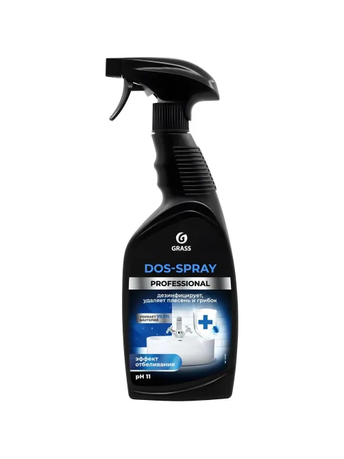Профхим сантех д/удален плесени,дез-эфф,ХЛОР Grass/Dos-spray PROF  0,6л_т/р
