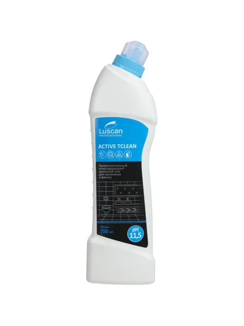 Профхим сантех щел гель с отбел/дез-эфф Luscan Prof/Active Тclean, 0,75л