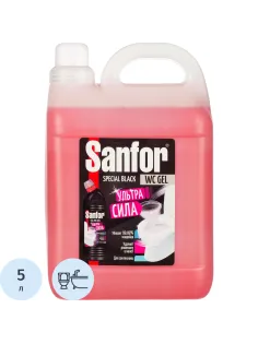 Средство для сантехники SANFOR WC гель Ультра сила, 5 л
