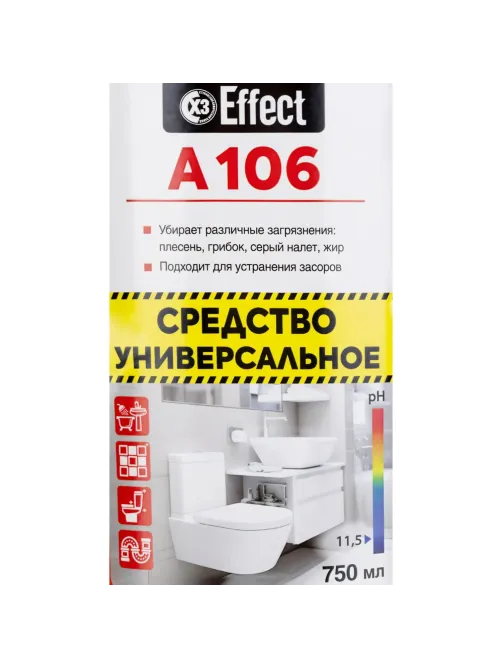 Профхим сантех щел д/уборки и сантехники Effect/ALFA 106, 0,75л