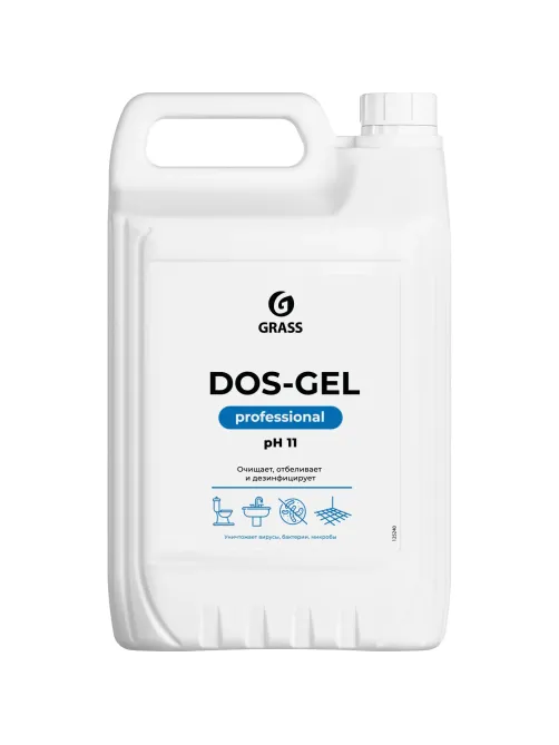 Профхим сантех щел гель с отбел/дез-эфф, с ХЛОР Grass/DOS GEL 5,3кг