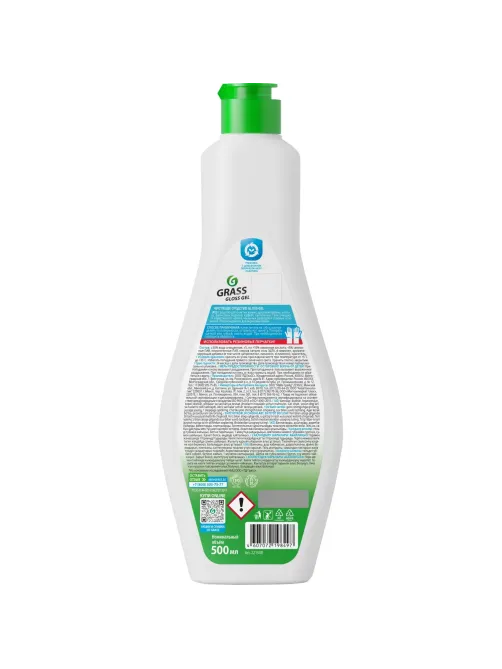 Средство для сантехники Grass Gloss Gel сл/кисл д/дел уход за акр мет 0,5л
