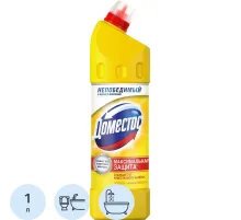 Средство для сантехники DOMESTOS универс. Лимон.свежесть 1л_1461970_Алрс