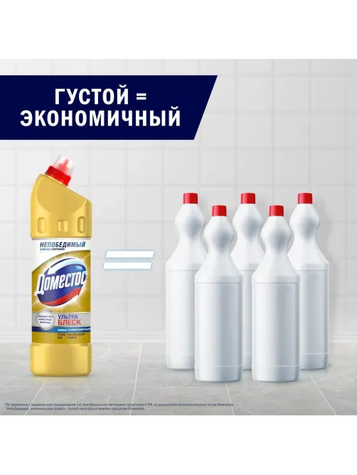 Средство для сантехники Доместос Ультра блеск 1л