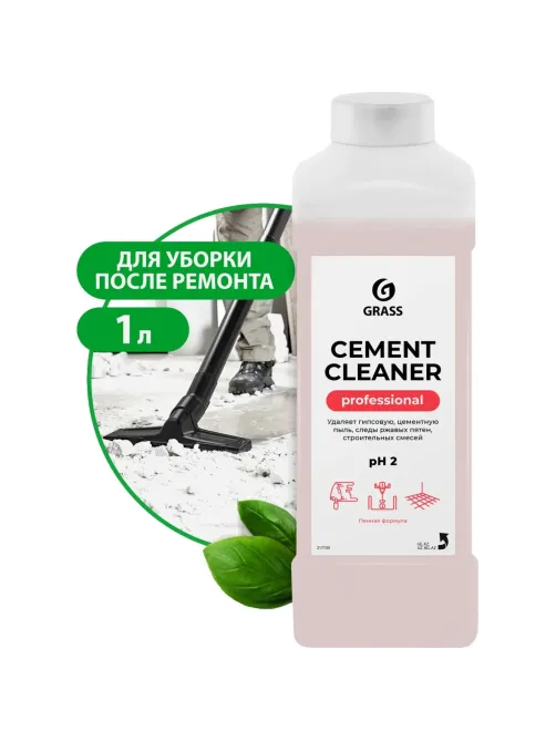 Профхим послестрой кисл д/удал строй.смес Grass/Cement Cleaner,1л